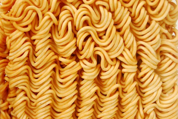 Instant Noodles Witte Achtergrond — Stockfoto