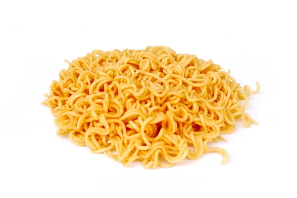 Instant Noodles op witte achtergrond. — Stockfoto