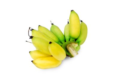 Tay Kluai Khai beyaz arka plan üzerinde iştah açıcı görünüyor. (Kırpma Yolu ile).