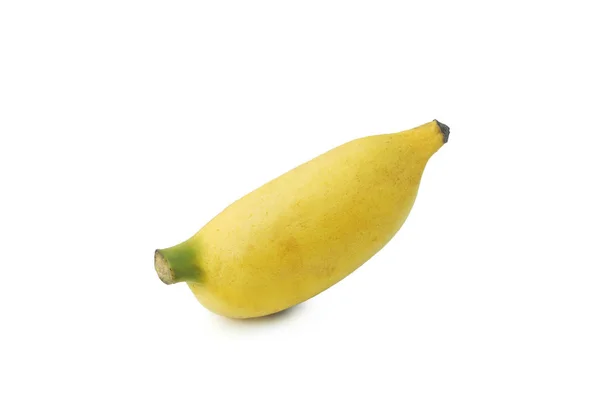 Thai Banana Med Urklippsbana — Stockfoto