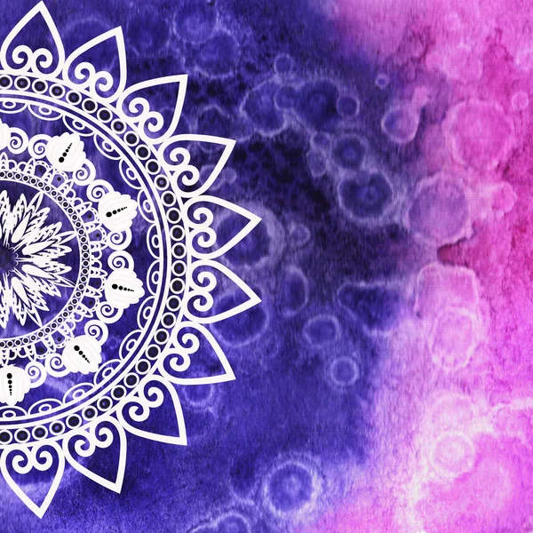 Suluboya mavi ve mor doku.