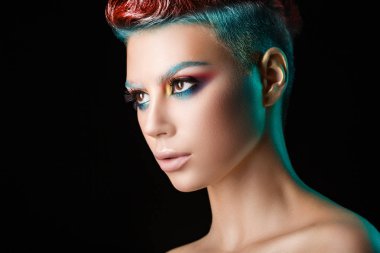 Lüks akşam partisi makyajı