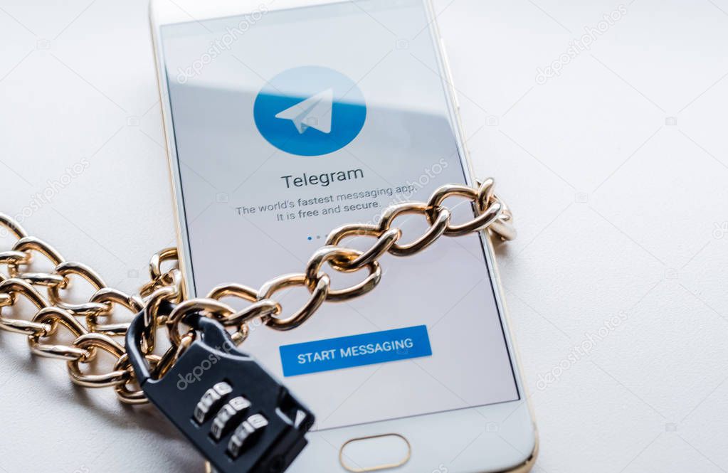 Blocked mesenger telegrams in Russia.