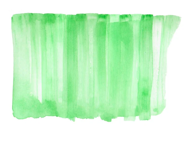 Abstract aquarel achtergrond in groene kleur — Stockfoto