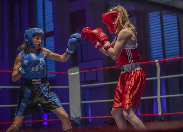 Reunião de boxe — Fotografia de Stock