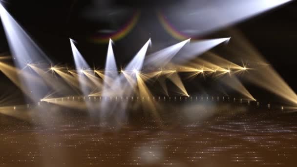 Konser Işıkları Glitter — Stok video