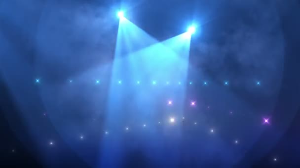 Třpyter na koncertních světlech 27 — Stock video