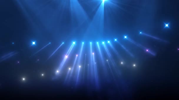 Koncert światła Glitter HD — Wideo stockowe