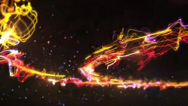 Літаючі кольори з DoF — стокове відео