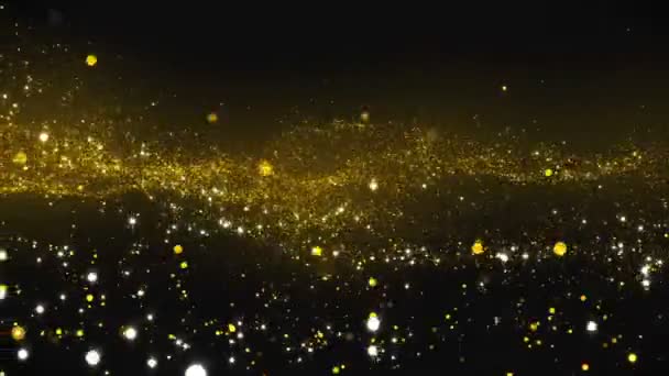 Partículas Glitter — Vídeo de Stock