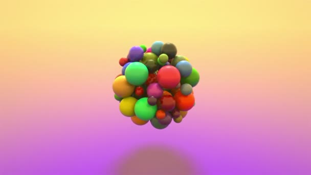 Quirky Explosion — Stock Video