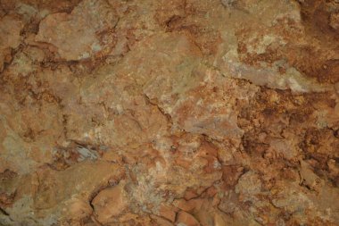 Kahverengi taş duvar, arkaplan, doku.