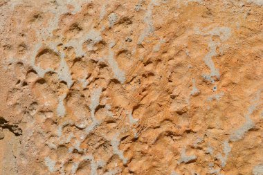 Kahverengi taş duvar, arkaplan, doku.