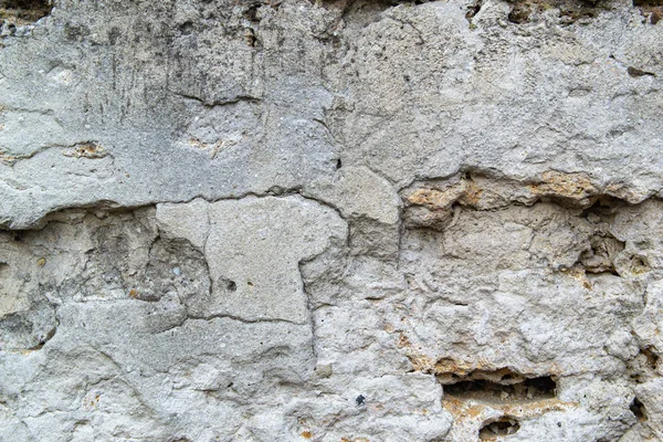 Die Textur Der Alten Betonmauer Rohputz Wand Hintergrund Die Wand — Stockfoto