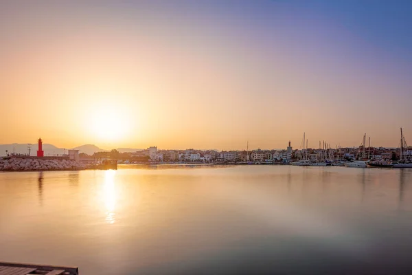 Cambrils Port Sunset — Stock Photo, Image