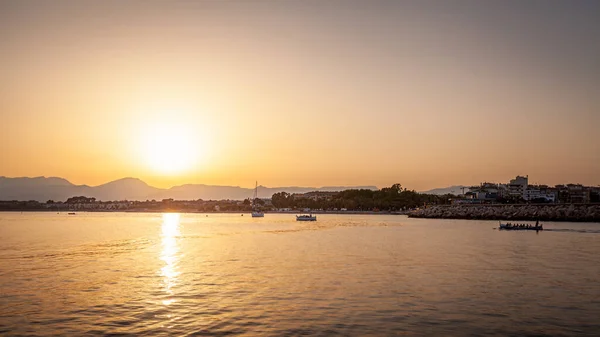 Cambrils Porto Tramonto — Foto Stock