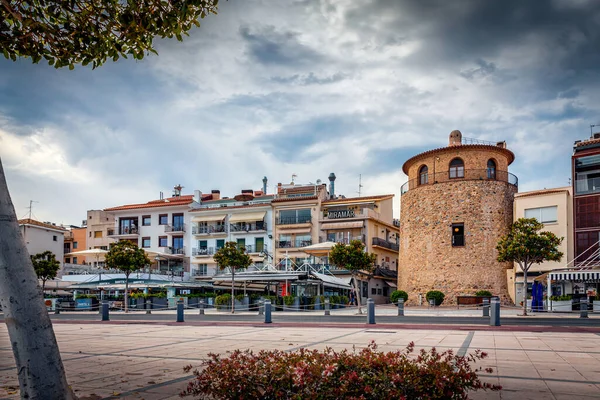 Cambrils Kikötő Egy Nyári Moning — Stock Fotó