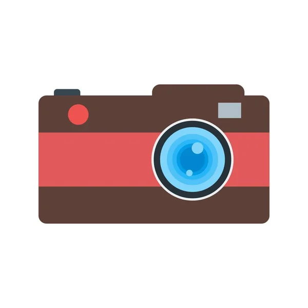Піктограма багатокольорового фотоапарата — стоковий вектор