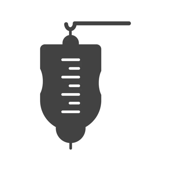 Medical Drip Glyph Black Icon