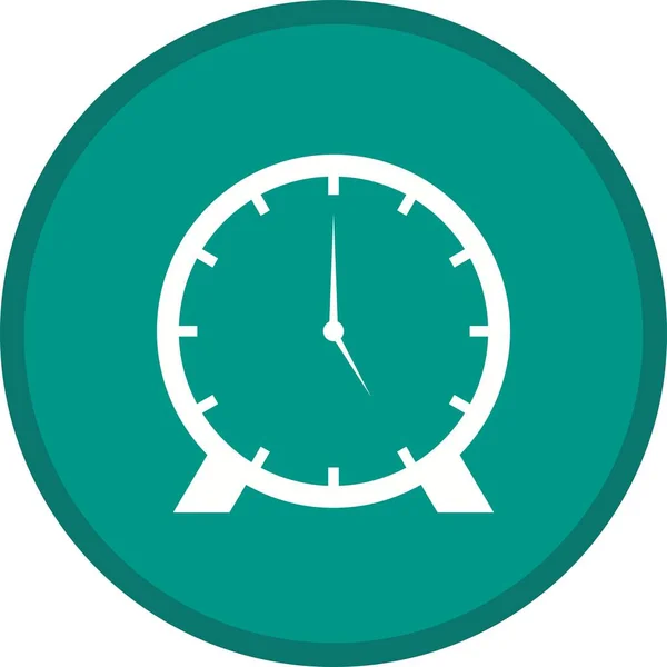 Relógio Glyph Multi cor ícone de fundo —  Vetores de Stock