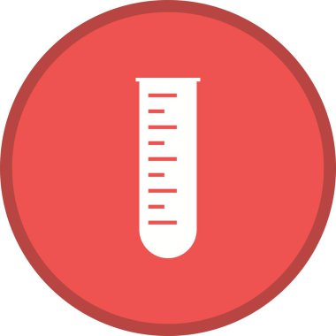 Test tüpü Glyph Çok renkli Arka Plan