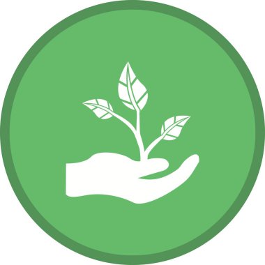 İş büyüme Glyph Çok renkli Arka Plan