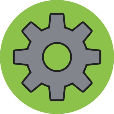 Ayar Çizgisi Dolu Simgesi