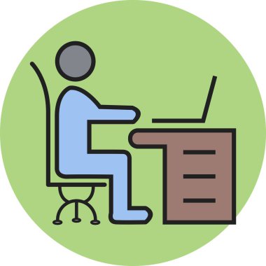 Çalışma Alanı Çalışma Alanı Satırı Dolgulu Simge