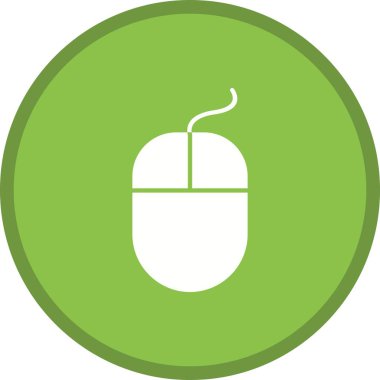 Fare Glyph Çok renkli Arka Plan