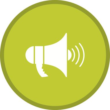 Duyuru Glyph Çok renkli Arka Plan