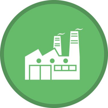 Fabrika Glyph Çok renkli Arka Plan