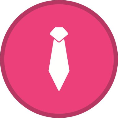 Kravat Glyph Çok renkli Arka Plan