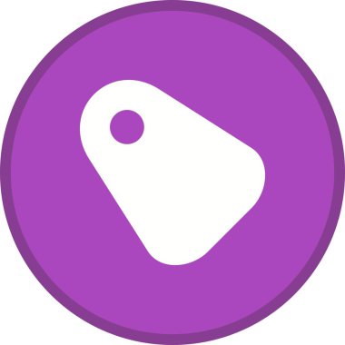 Tag Glyph Çok renkli Arka Plan