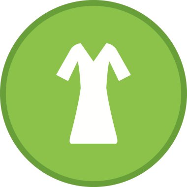 Giysi Glyph Çok renkli Arka Plan