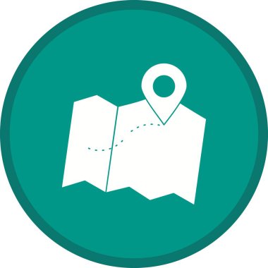 Pozisyon Glyph Çok renkli Arka Plan