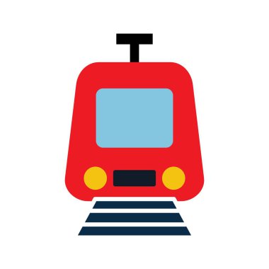 Tren düz çok renkli