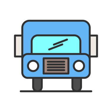 Otobüs Hattı Dolu Simgesi