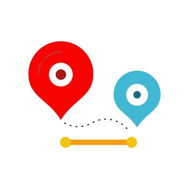 Rota düz çok renkli