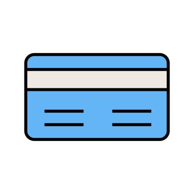 Ödeme Yöntemi Satırı Dolgulu Simge