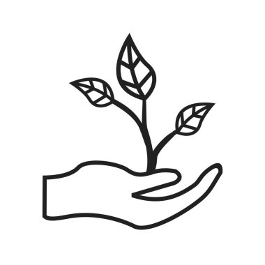 İş büyüme Hattı Siyah Simge