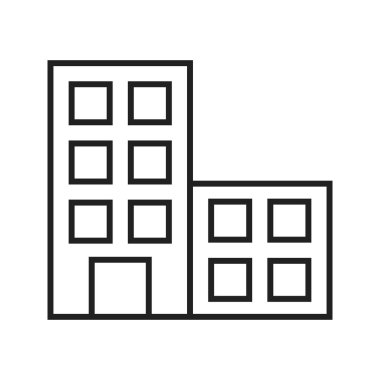 Office Line Siyah Simge