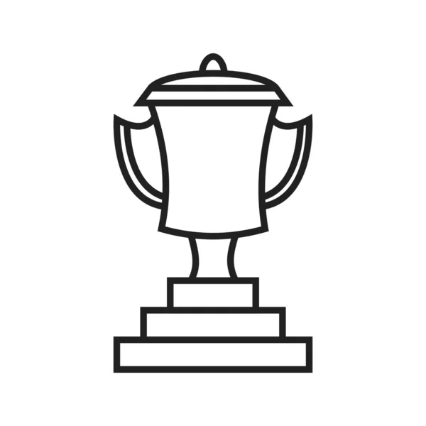 Premio de negocios Line Black Icon — Vector de stock