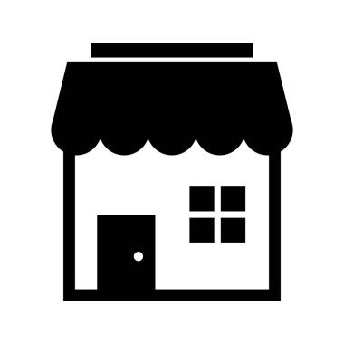 Alışveriş Glyph Siyah Simge