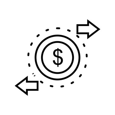 İşlem Satırı Siyah Simge