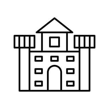 Kale Hattı Siyah Simge