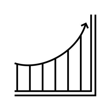 Grafik Satırı Siyah Simgesini Artırma