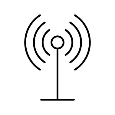 güzel Gprs hattı siyah simge