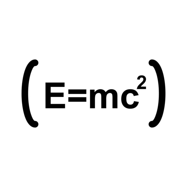 Schöne Formel Glyphe schwarzes Symbol — Stockvektor