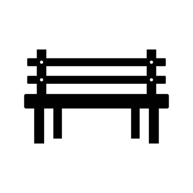 woodern tezgah Glyph siyah simgesi