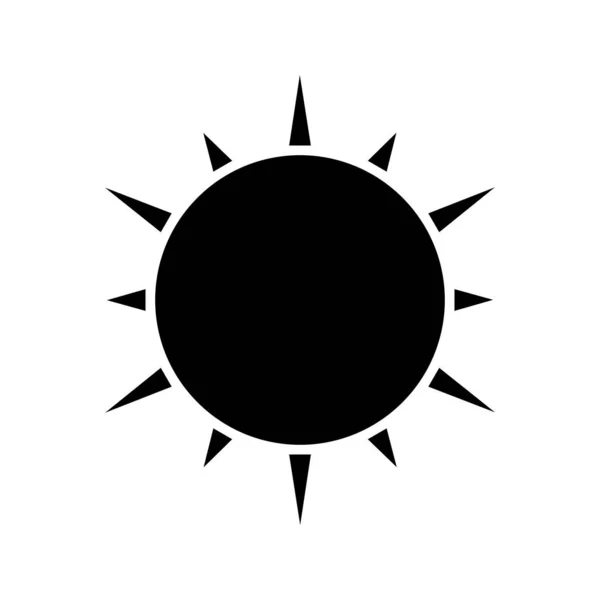 Чорна ікона Сан Гліф — стоковий вектор